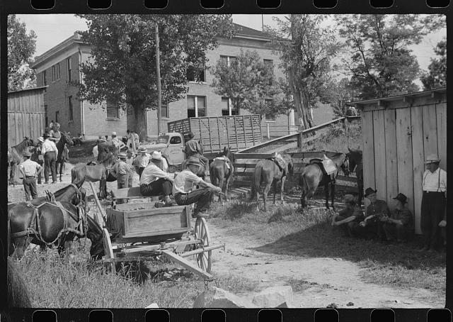 "Jockey" Street, near the courthouse. Here is where...