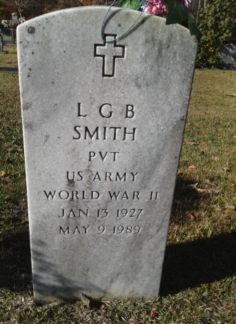 Pvt L G B “Bill” Smith Headstone