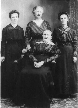 Emaz Standiford, Mary Newlins, Martha Ames, Margaret Richardson