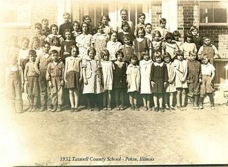 Tazwell County School, 1932