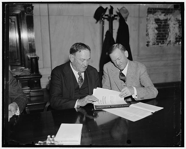 Senate majority and minority leaders. Washington, D.C....