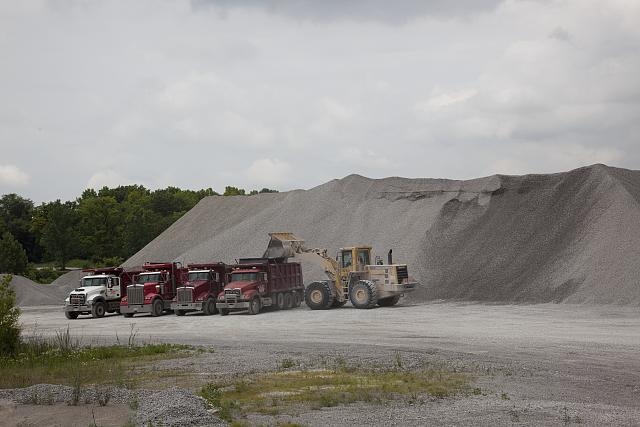 Vulcan Materials Company limestone quarry, Tuscumbia,...