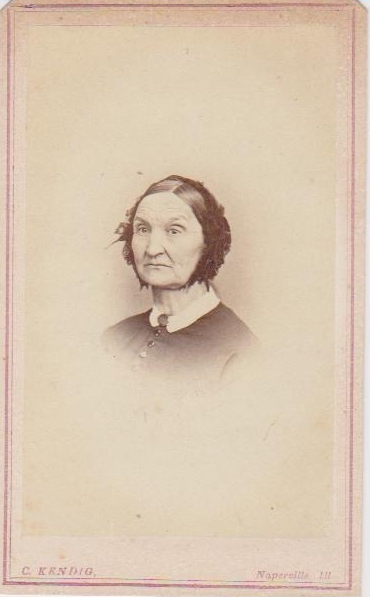 Lucy (Peet) Richards, Illinois c1865