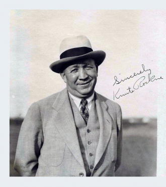 Knute Rockne - Football Coach