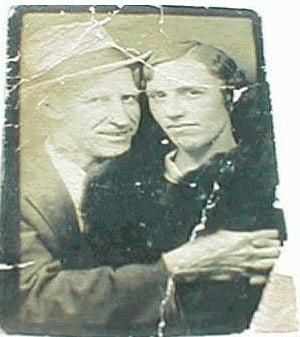Roy with second wife Dora