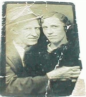 Roy with second wife Dora