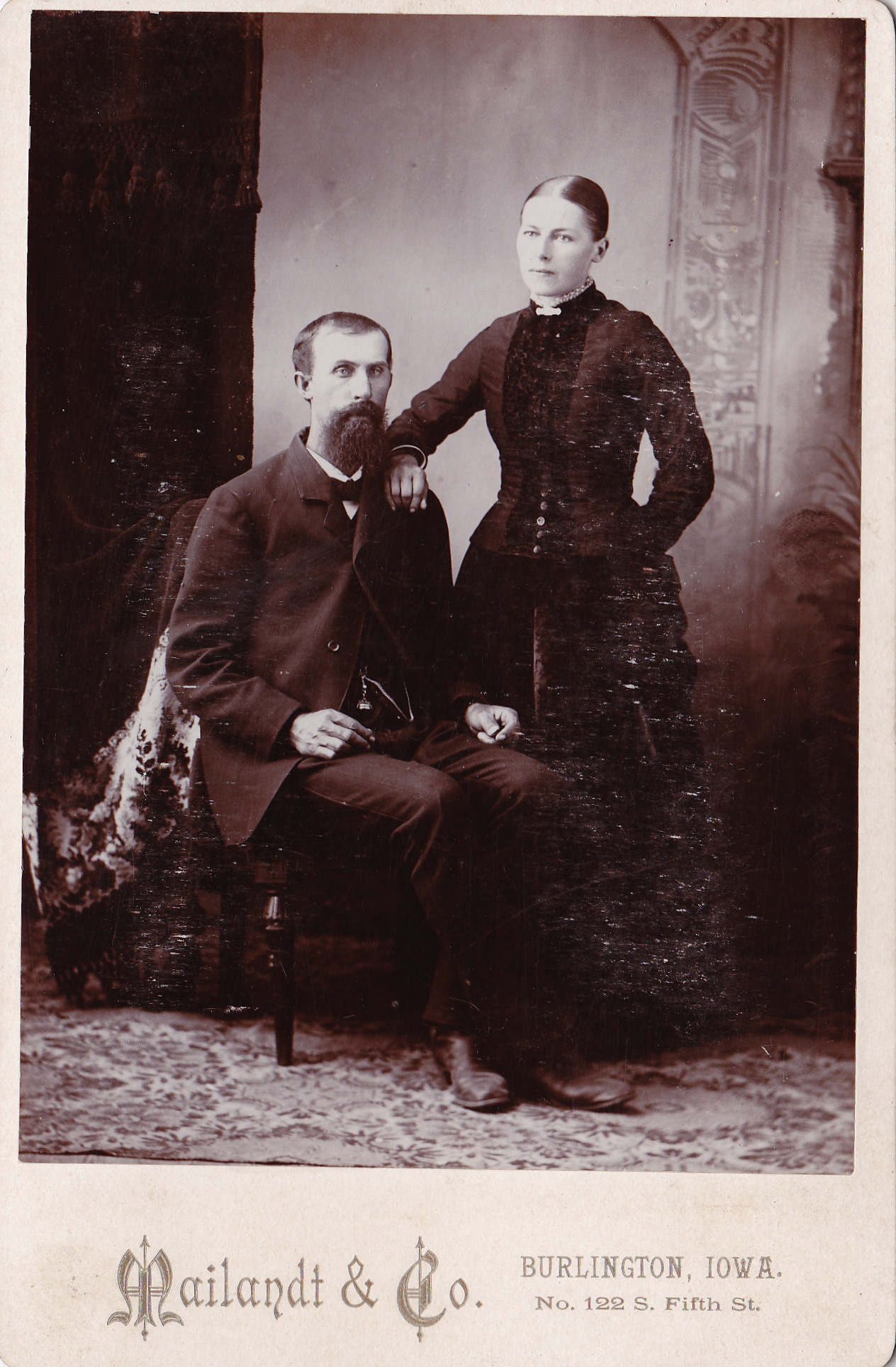 Burlington Iowa Couple Photo