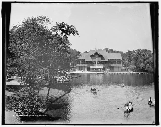 Boat house, Lincoln Park, Chicago, Ill.