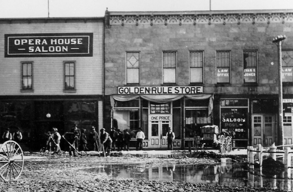 The original Golden Rule Store owned by J.C. Penney