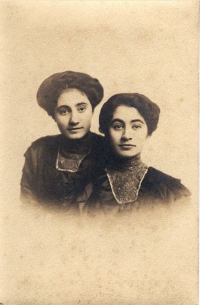 Sisters:  Opal and Hazel Keim