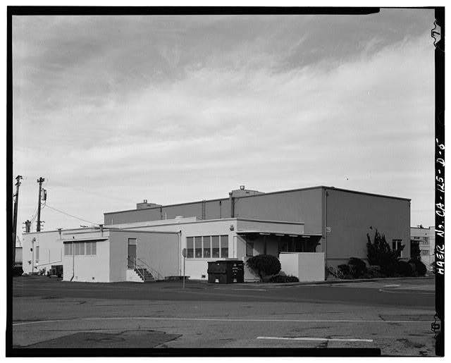 5. OBLIQUE VIEW OF SOUTH AND EAST FACES. THE...