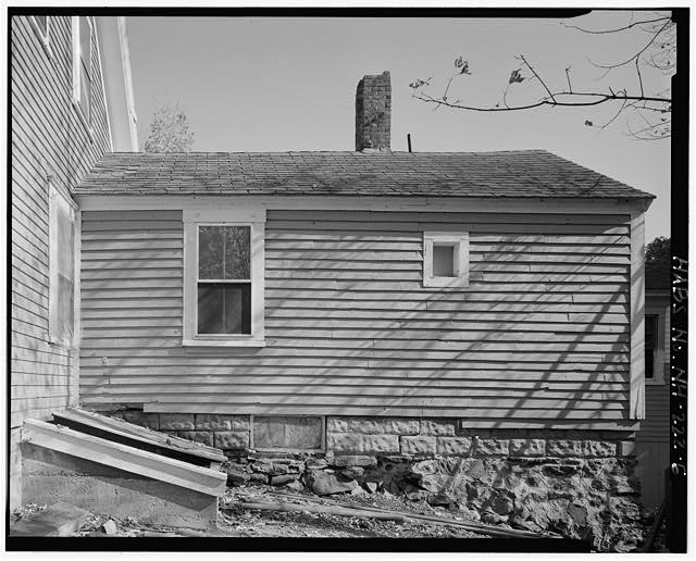 6. West elevation of ell. View looking east. - Horace...