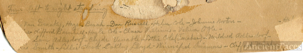Kindergarden Picture, 1895, Back