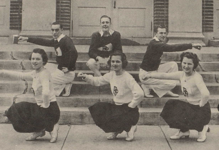 1925-1936 Ridgefield Park High School Cheerleaders 