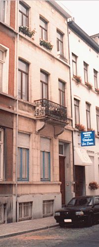 Former Brussels home of Henri Joseph Halkett