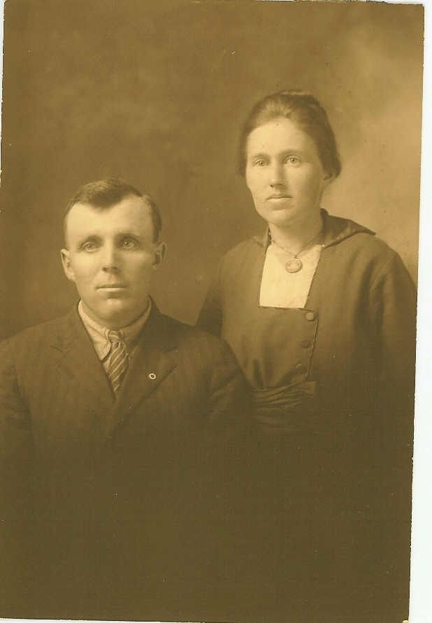 Elsie Carr & John I. Tyree, Christmas, 1918