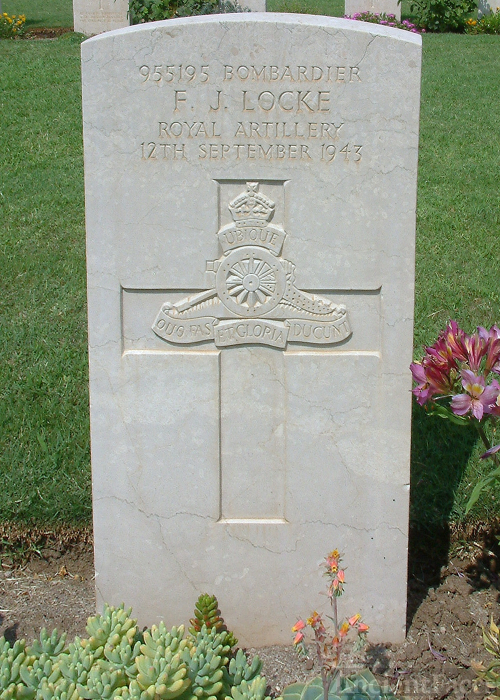Francis James Locke gravesite