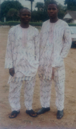  Olujide and his younger brother
