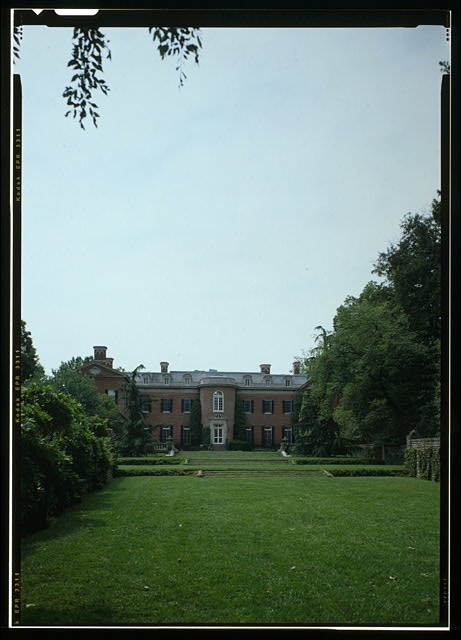 View of north (rear) elevation (Duplicate view of HABS...