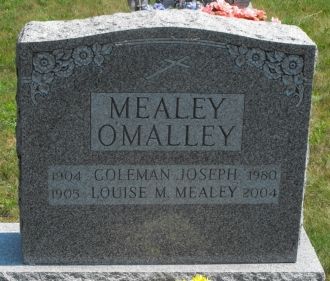 Louise Mealey gravesite