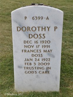 Dorothy Doss Gravesite