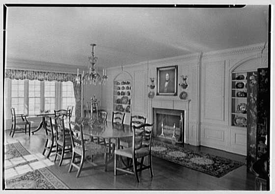 William C. Esty, residence on Oenoke Ave., New Canaan,...