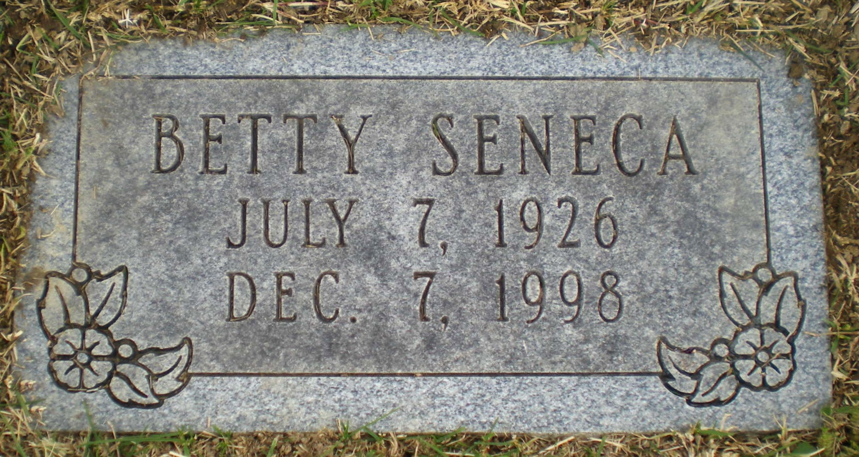 Betty Seneca Gravesite