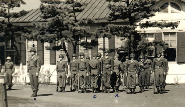 Photo of Sgt. Rose's platoon