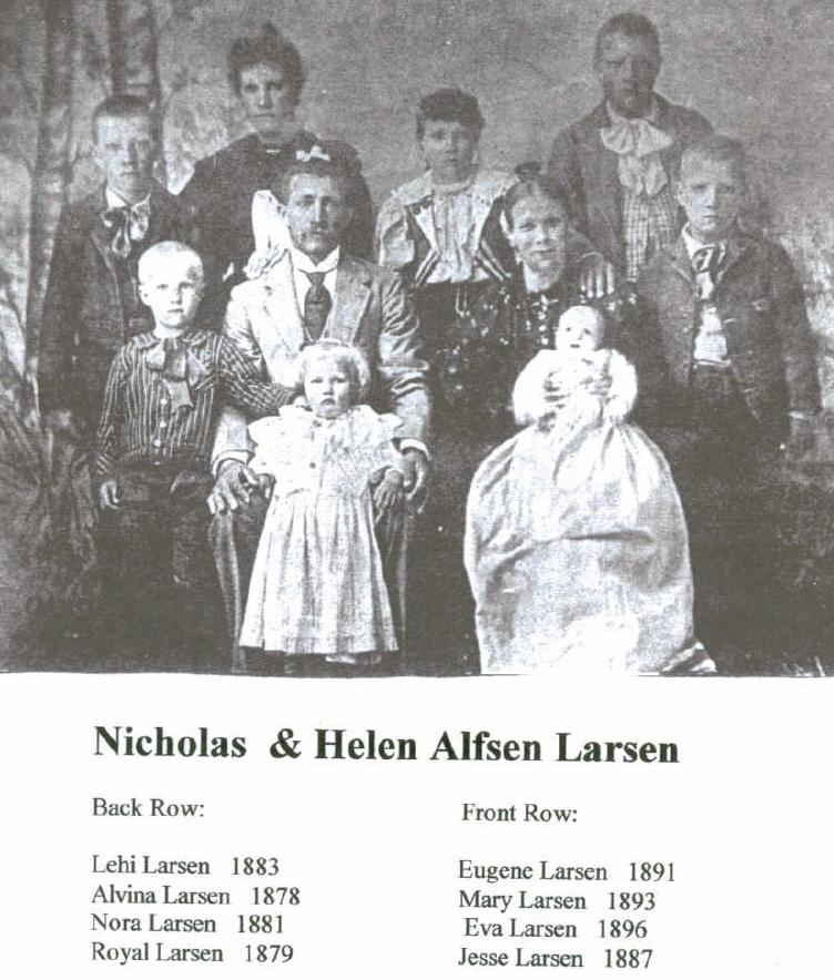 Nicholas Larsen and Helen Alfson Family