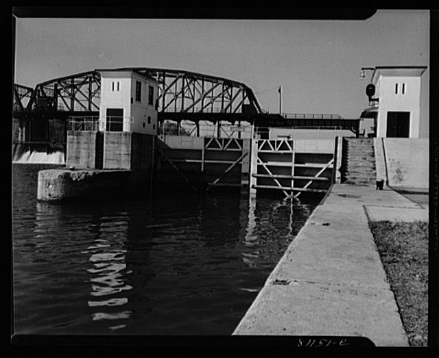 Lock Eleven on the Erie Canal at Amsterdam, New York