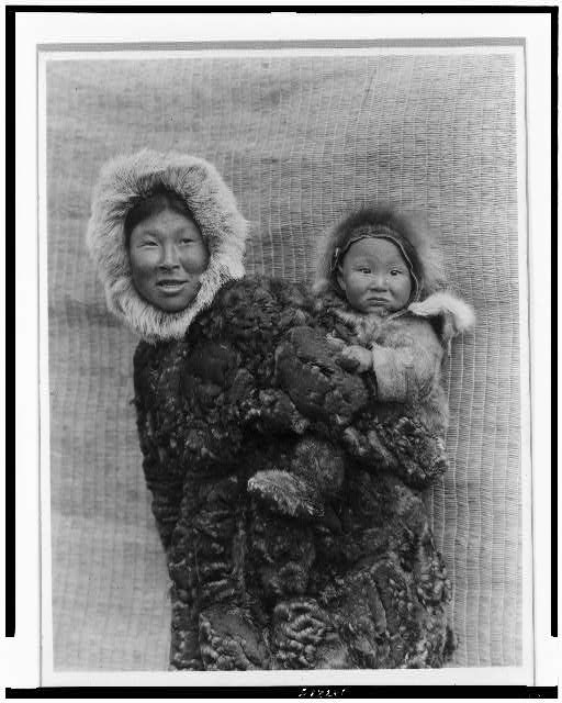 Woman and child, Nunivak