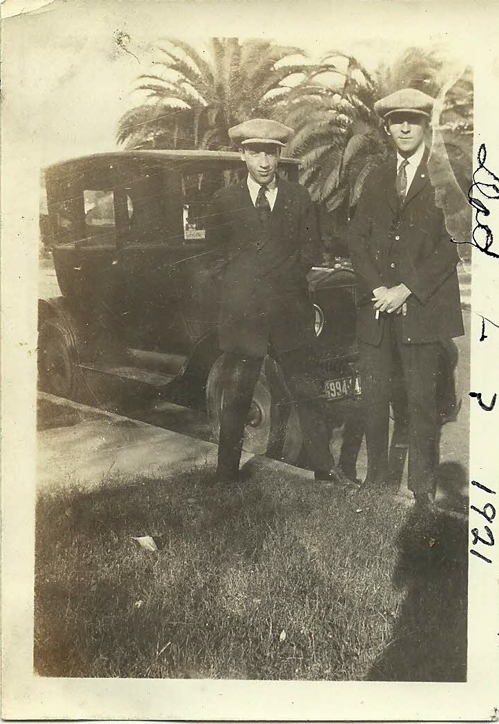 Harold Francis Bergan & friend
