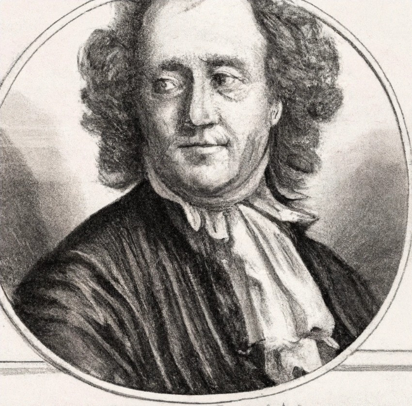 Sketch of Thomas Horstle by Antoine Watteau