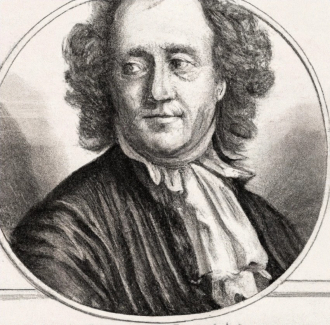 Sketch of Thomas Horstle by Antoine Watteau