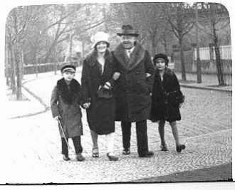 Albert Nicolaus Family, 1928 Germany