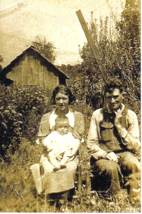 Emory, Walter, & Cecil (Creech) Parsley, Kentucky
