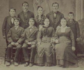 Binkley family, 1873