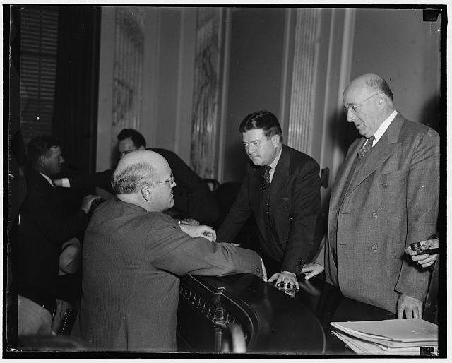 Terrorism witness before Senate. Washington, D.C. Jan....