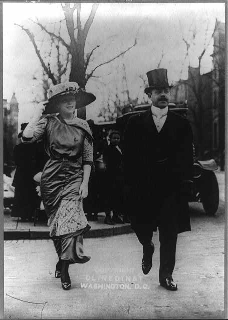 [Nicholas Longworth, full-length portrait, walking with...