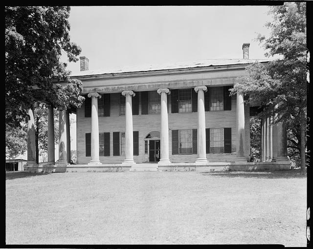 James Jackson House, Florence vic., Lauderdale County,...