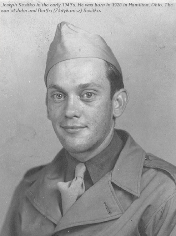 Joseph Sositko in the military
