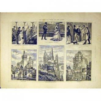 1871 Dietz Castle Limburg print