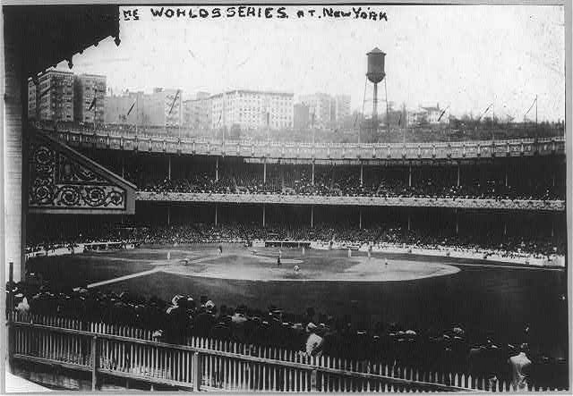 Baseball parks - Polo Grounds during World Series game, 1913