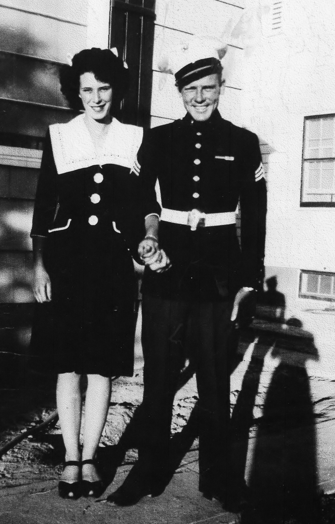 Eleanor & Claude Whitehead, 1945