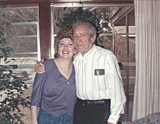 Kathi Dyer Burke & father