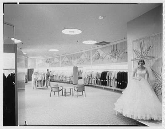 Gimbels, business in Valley Stream, Long Island. Juniors