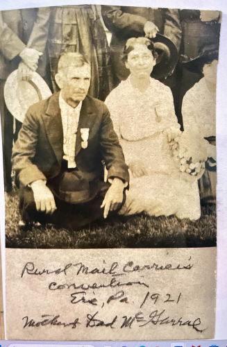Mr & Mrs McGarral, Western Pennsylvania