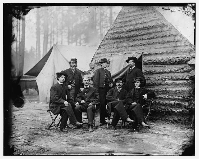 [Brandy Station, Va. Clerks at Army of the Potomac...