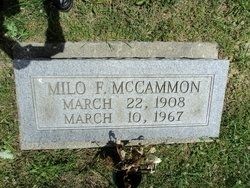 Milo Mccammon gravesite
