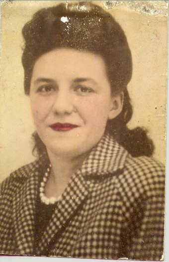 Laura Mary (Wille) Cartisano, 1942 New York
